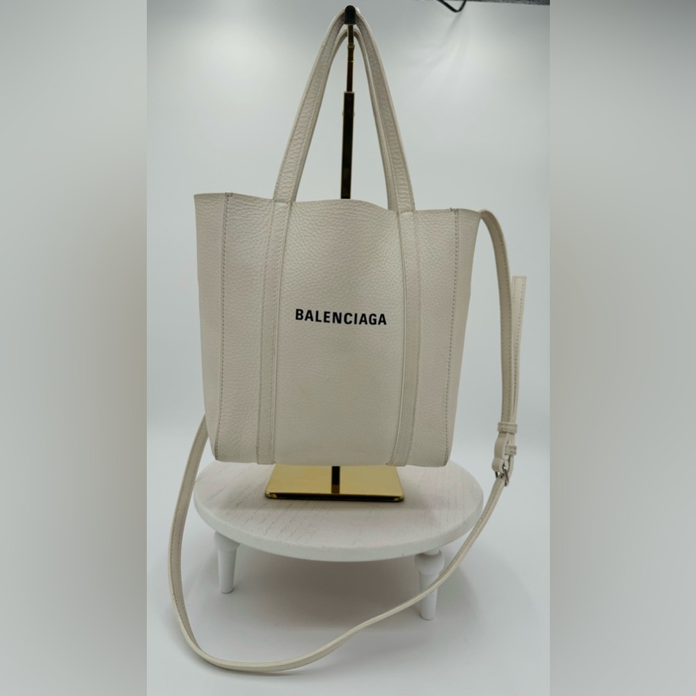 BALENCIAGA XXS Calfskin Everyday Tote with Crossbody Strap